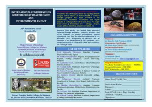 International Conference on Contemporary Health Issues and Environmental Impact