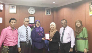 Visitors from AIDAQ SERVICE CORP. Sdn Bhd