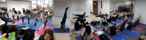 Yoga in summer Camp