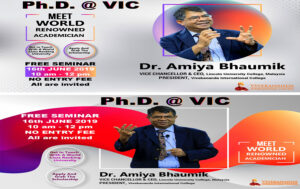 FREE SEMINAR 2019 at Vivekananda International College (VIC) in Myanmar