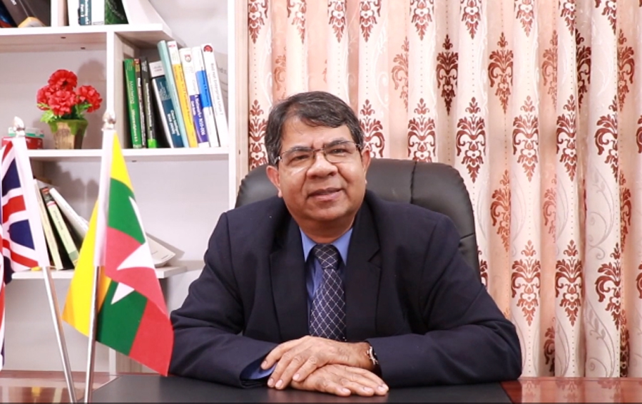 Inauguration of MBA program at Y-MAX College in Yangon, Myanmar