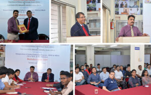 Lecture at Savitribai Phule Pune University (SPPU), India.