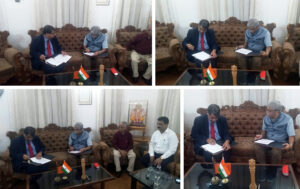 MOU signing ceremony between Lincoln University College, Malaysia and Pune University, India