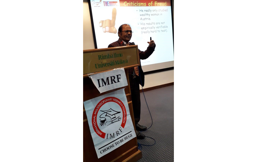 Keynote Speech by Prof. Dr. Swamy KB.