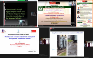 International Webinar on Climate Change and Health