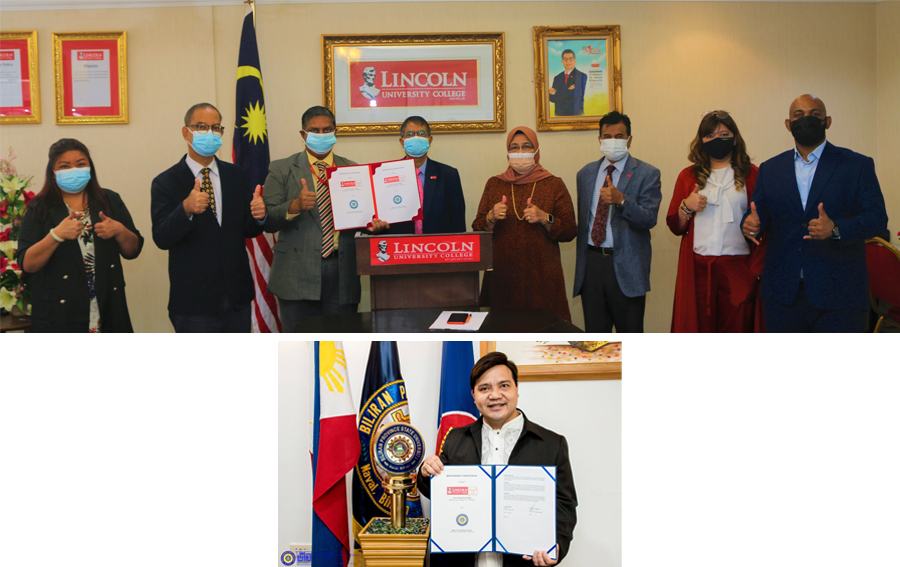MoU Signing Ceremony between Biliran Province State University (BiPSU), Philippines & Lincoln University College, Malaysia