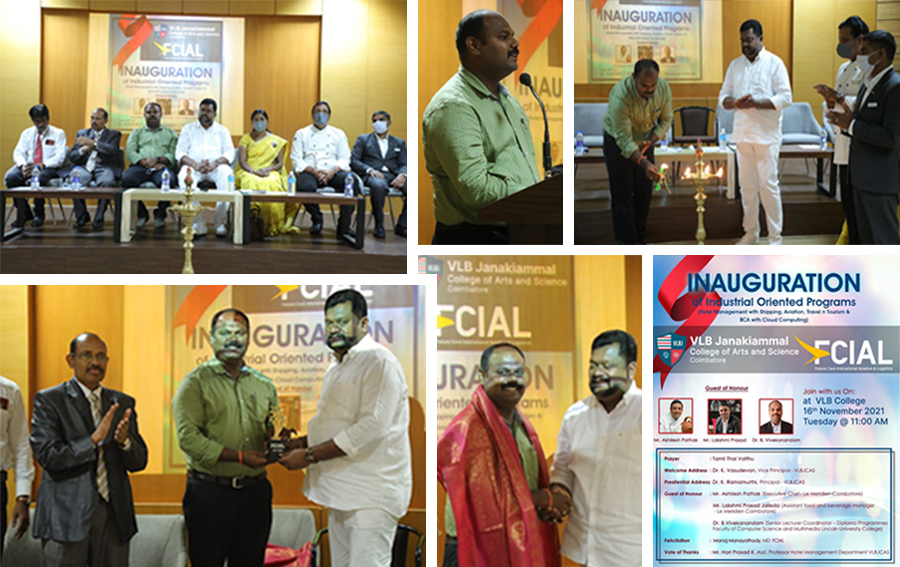 Inauguration of Industrial Oriented Programs at VLBJCAS