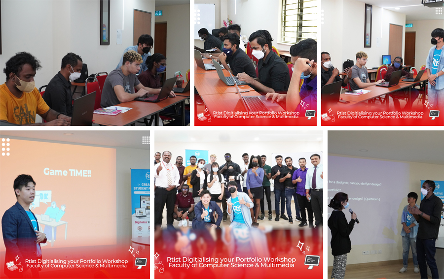 Workshop on Digitalizing the Portfolio for Multimedia Students