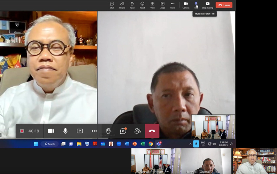 International Collaboration Meeting between Lincoln University College, Malaysia and Politeknik Pariwisata NHI Bandung, Indonesia