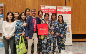 Prof. Dr. Amiya Bhaumik, President, LUC Engages in Inspiring Discussions with Chinese Students