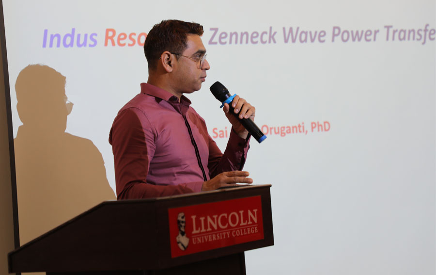 Speech by Dr. Sai Kiran Oruganti at LUC Event