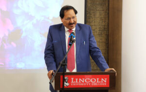 Speech by Prof. Dr. Trilok Nath Singh at LUC Event